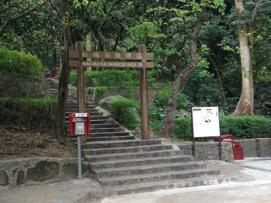红梅谷烧烤场