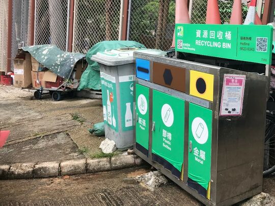 魷魚灣垃圾站 (SK-84)，魷魚灣村燈柱EA 0753側