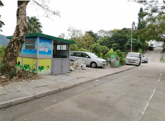 清水灣道與甘澍路交界近 1211 段纖維站 (SK-322)，清水灣道與甘澍路交界近1211 段