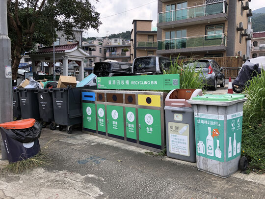西沙路西澳村(近燈柱編號 EB7664)