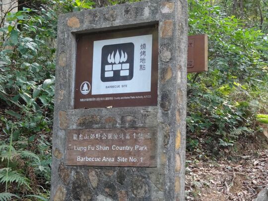 克顿道松林废堡 龙虎山郊野公园烧烤区1号场