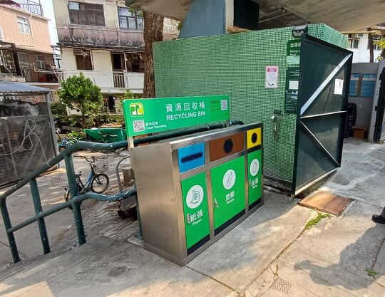 坪洲侨景街垃圾站 (PC-1)，坪洲侨景街
